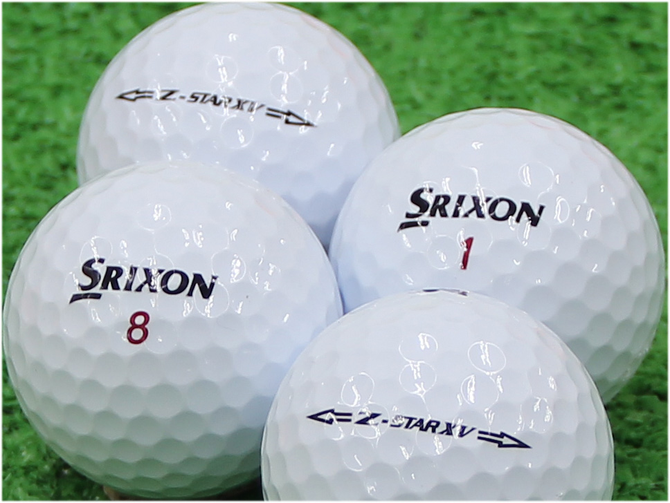 【Aランク】SRIXON（スリクソン） Z-STAR XV ホワイト 2015年モデル 1個【ロストボール激安販売の球手箱】