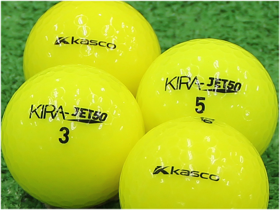 【Aランク】Kasco（キャスコ） KIRA JET50 イエロー 2013年モデル 1個