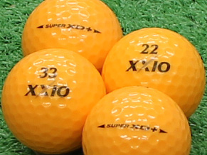 【Aランク】XXIO（ゼクシオ） SUPER XD PLUS プレミアムライトオレンジ 2011年モデル 1個