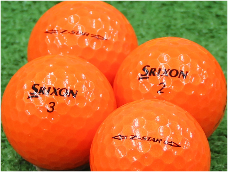 【Aランク】SRIXON（スリクソン） Z-STAR プレミアムパッションオレンジ 2015年モデル 1個