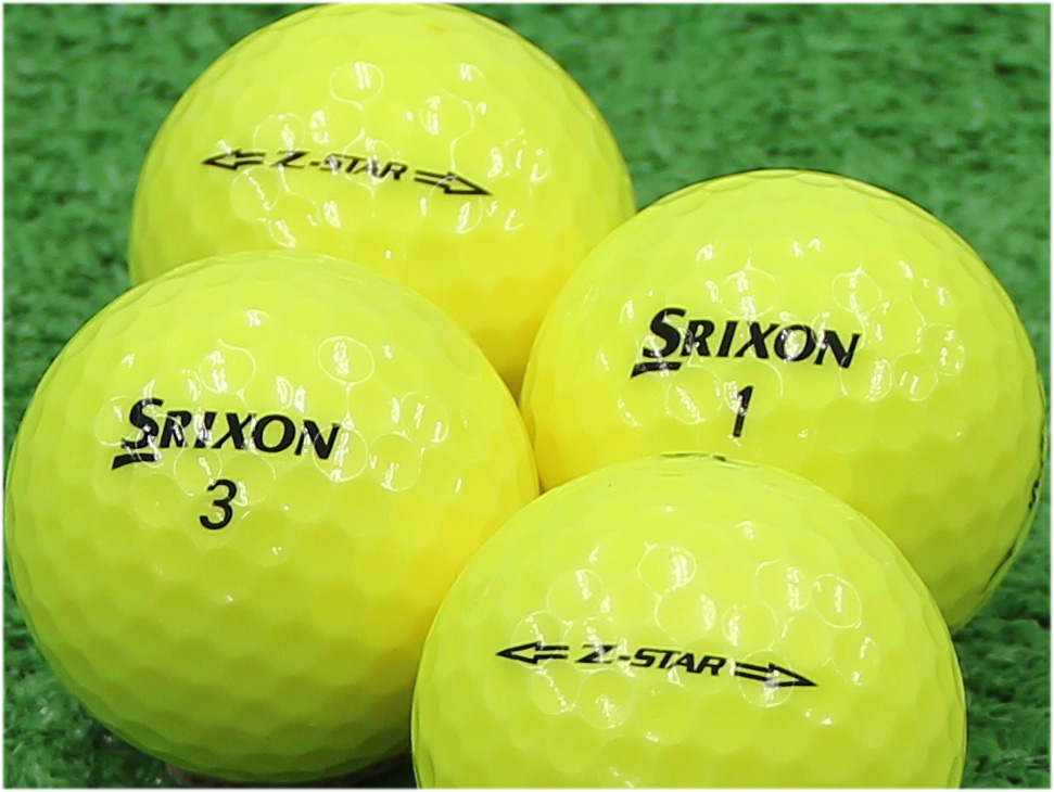 送料無料キャンペーン?】 SRIXON Z-STARXV 黄 年式混合 ロストボール