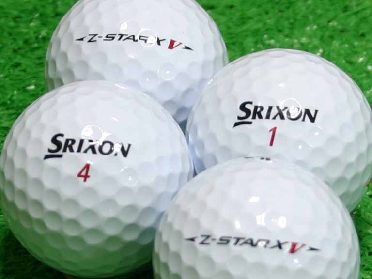 【Aランク】SRIXON（スリクソン） Z-STAR XV ホワイト 2010年モデル 1個【ロストボール激安販売の球手箱】