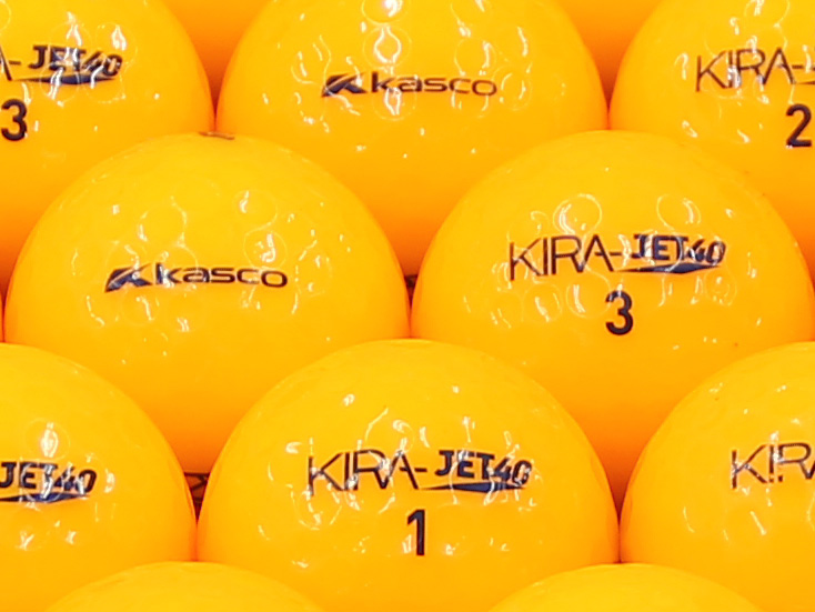 【ABランク】Kasco（キャスコ） KIRA JET40 オレンジ 2013年モデル 1個