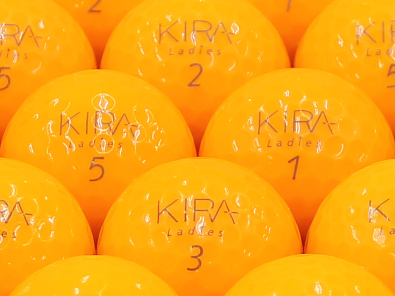 【ABランク】Kasco（キャスコ） KIRA Ladies オレンジ 2012年モデル 1個