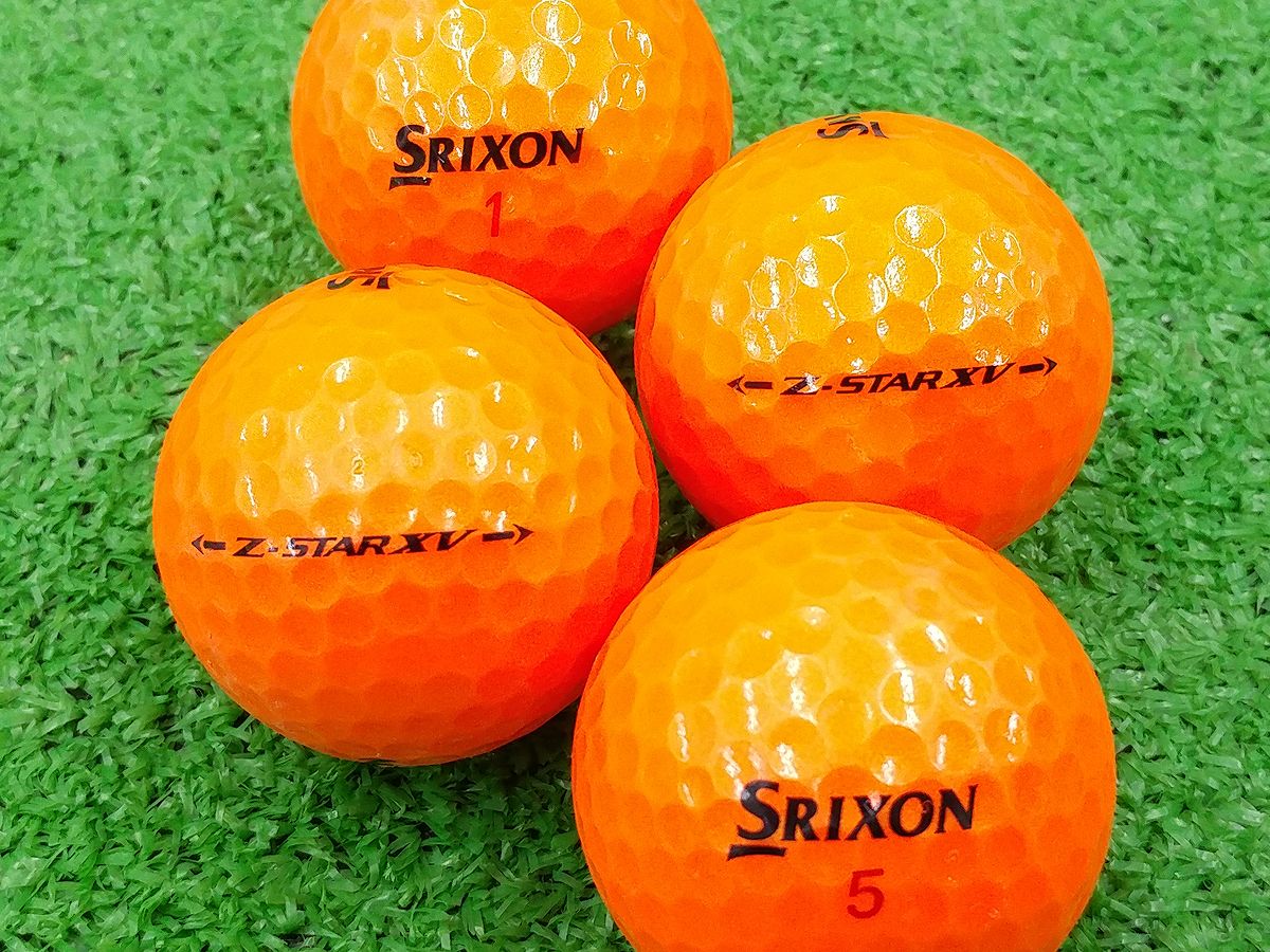 【ABランク】SRIXON（スリクソン） Z-STAR XV プレミアムパッションオレンジ 2017年モデル 1個【ロストボール激安販売の球手箱】