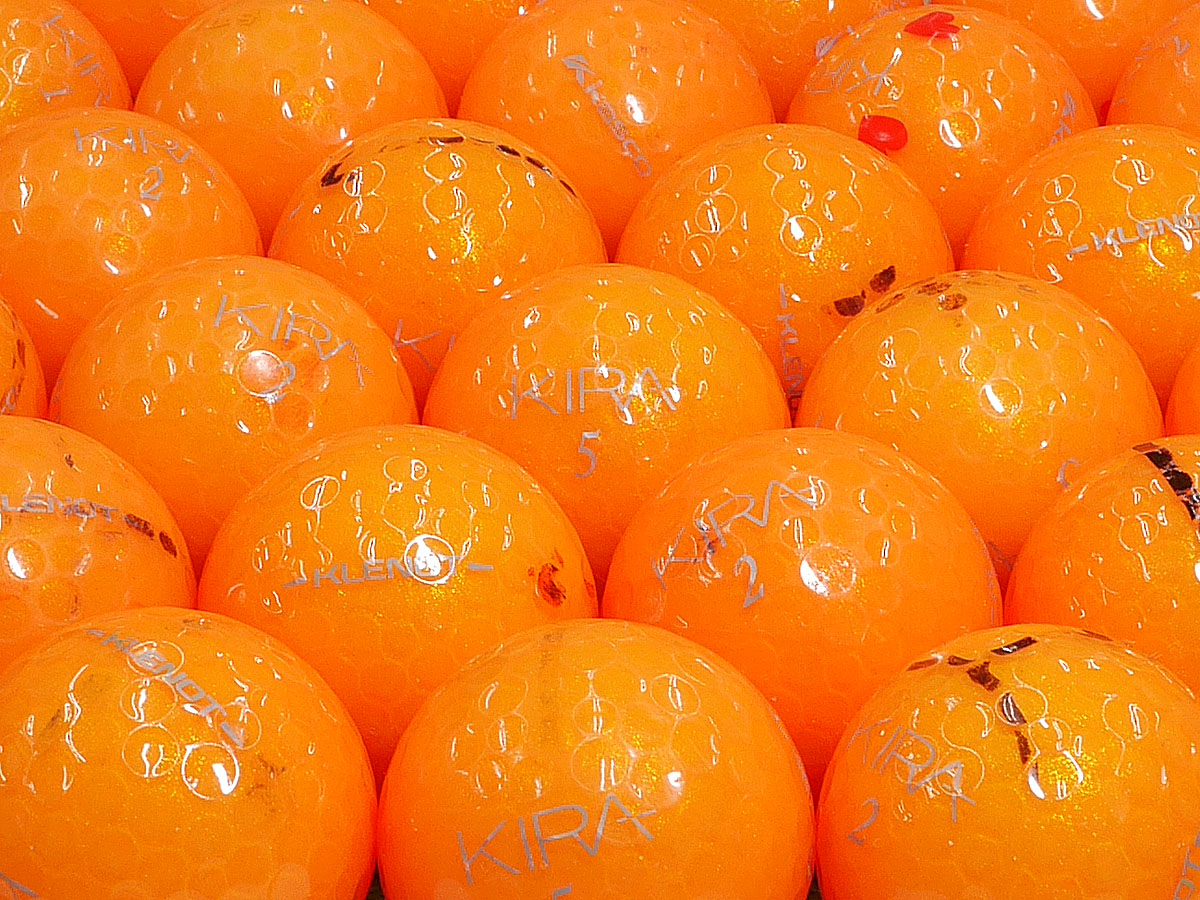 【ABランク落書き】Kasco（キャスコ） KIRA KLENOT オレンジトパーズ 2016年モデル 1個