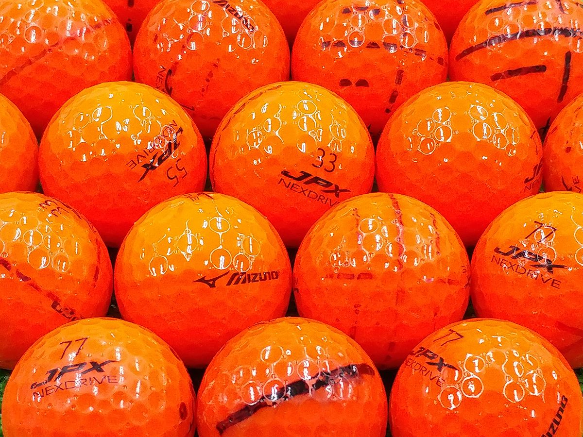 【ABランク落書き】ミズノ JPX NEXDRIVE オレンジ 2015年モデル 1個