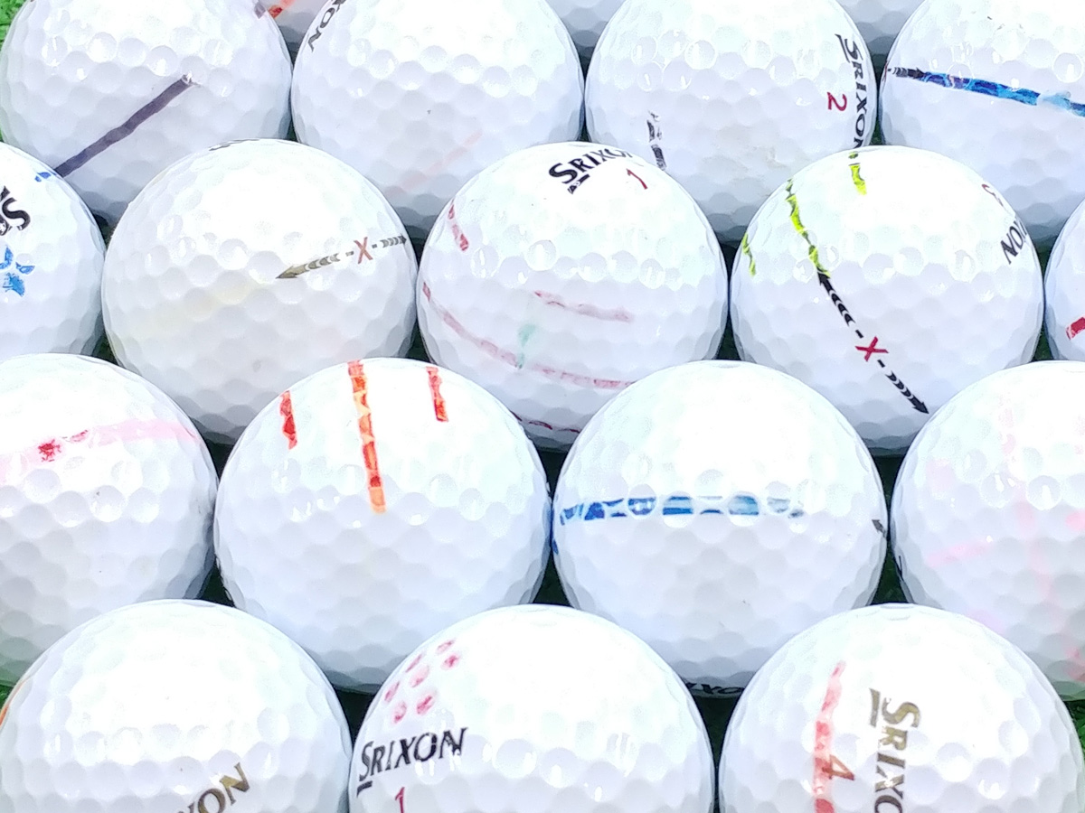 Abランク落書き Srixon スリクソン X 1個 ロストボール激安販売の球手箱